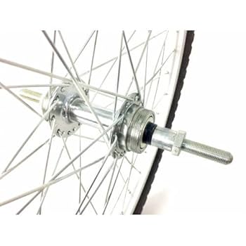 完組アルミホイール　後輪　700x42C タイヤ付　ON 完組ホイール 700x42c タイヤ付 リア 後 ON 自転車